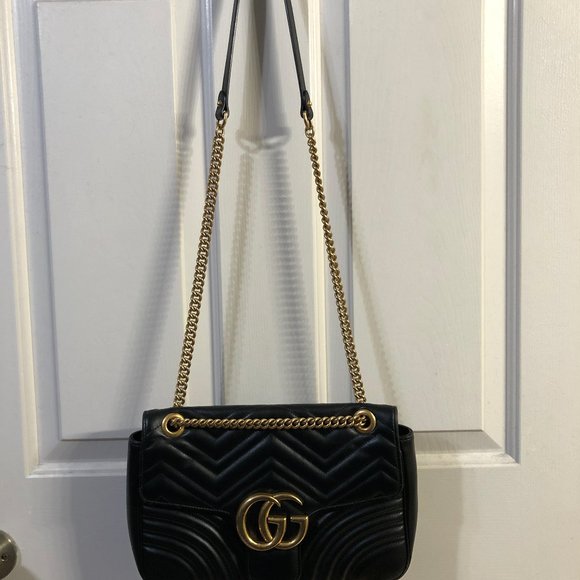 GG Marmont medium matelassé shoulder bag - Picture 4 of 8